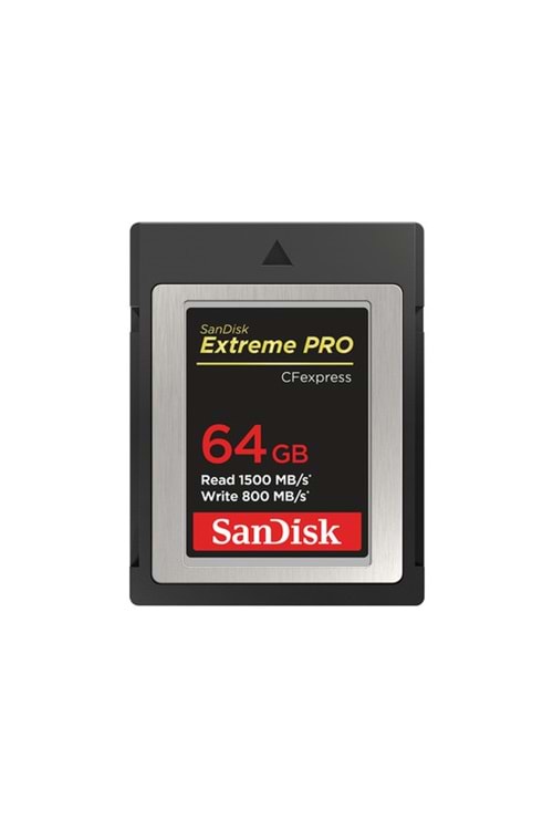 SanDisk Extreme PRO CFexpress Card Type B, 64GB, 1500MB/s Read, 800MB/s Write
