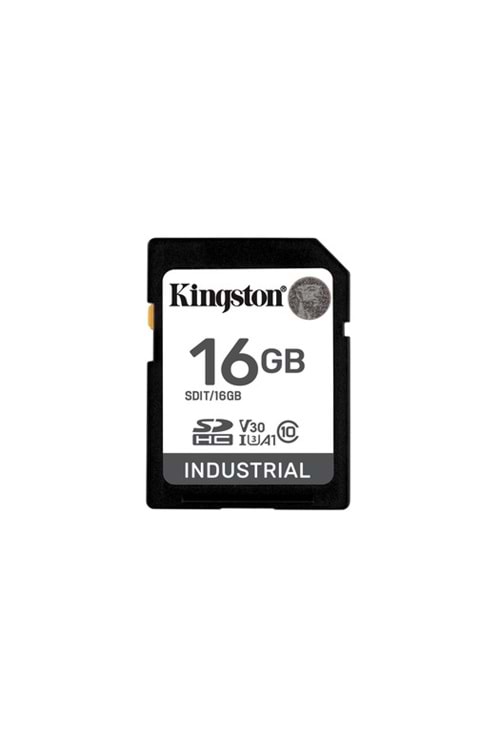 16GB SDHC Industrial -40C to 85C C10 UHS-I U3 V30 A1 pSLC
