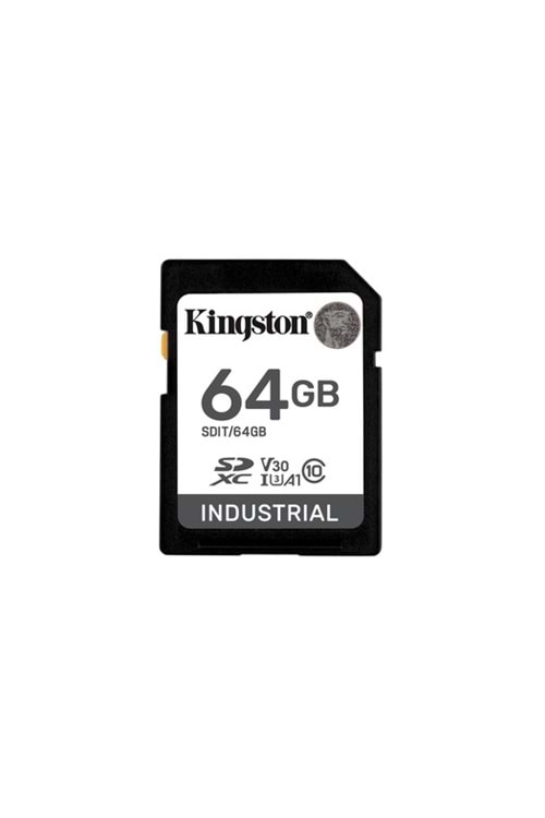 64GB SDHC Industrial -40C to 85C C10 UHS-I U3 V30 A1 pSLC