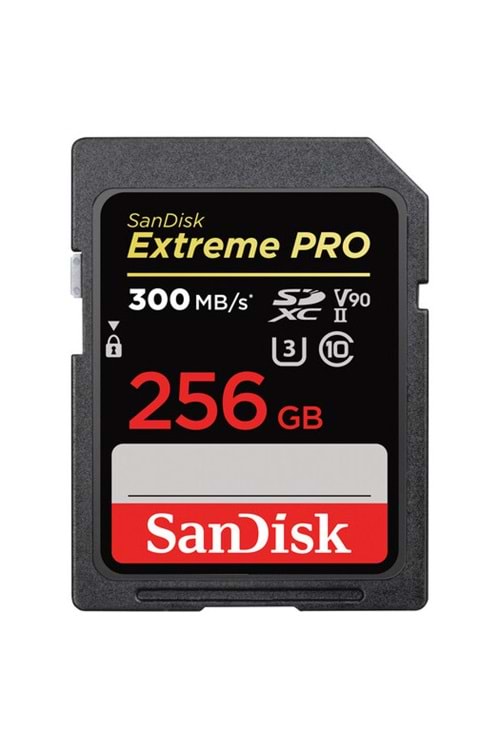SanDisk Extreme PRO 256GB SDXC Memory Ca