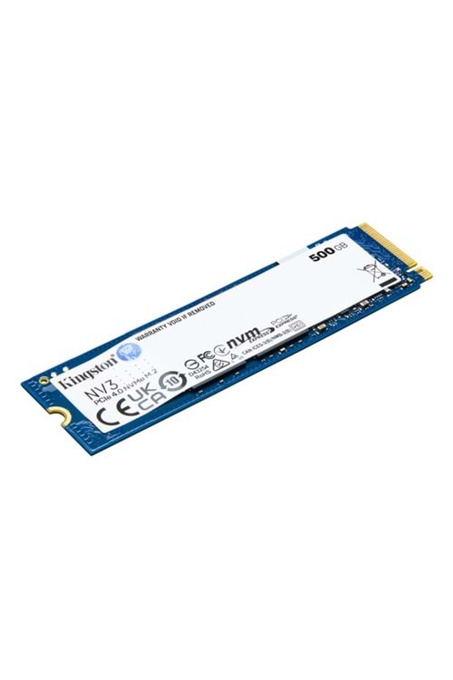 Kingston 500GB NV3 M.2 2280 PCIe 4.0 NVMe SSD