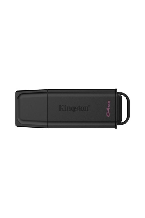 Kingston 64GB Portable USB 3.2 Gen 1 DataTraveler Exodia Black