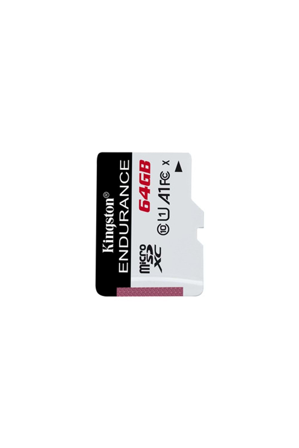 Kingston 64GB microSDHC Endurance 95R/30W C10 A1 UHS-I Card Only