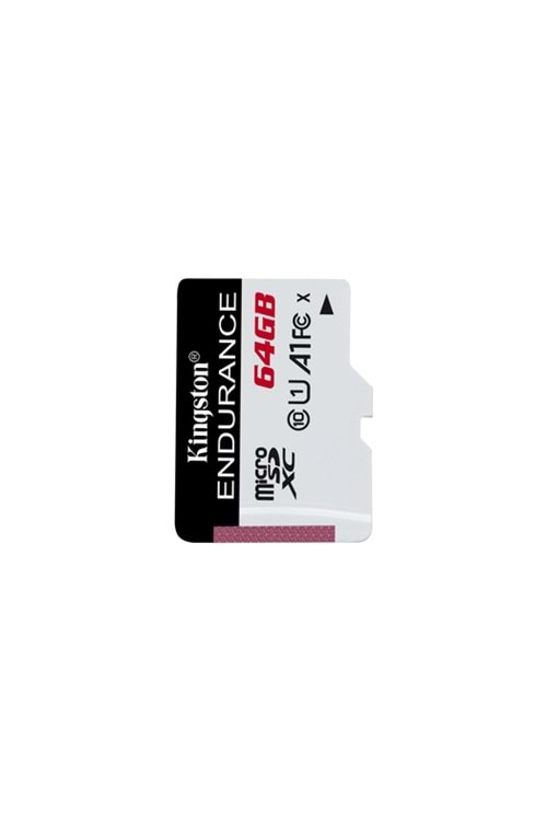 Kingston 64GB microSDHC Endurance 95R/30W C10 A1 UHS-I Card Only