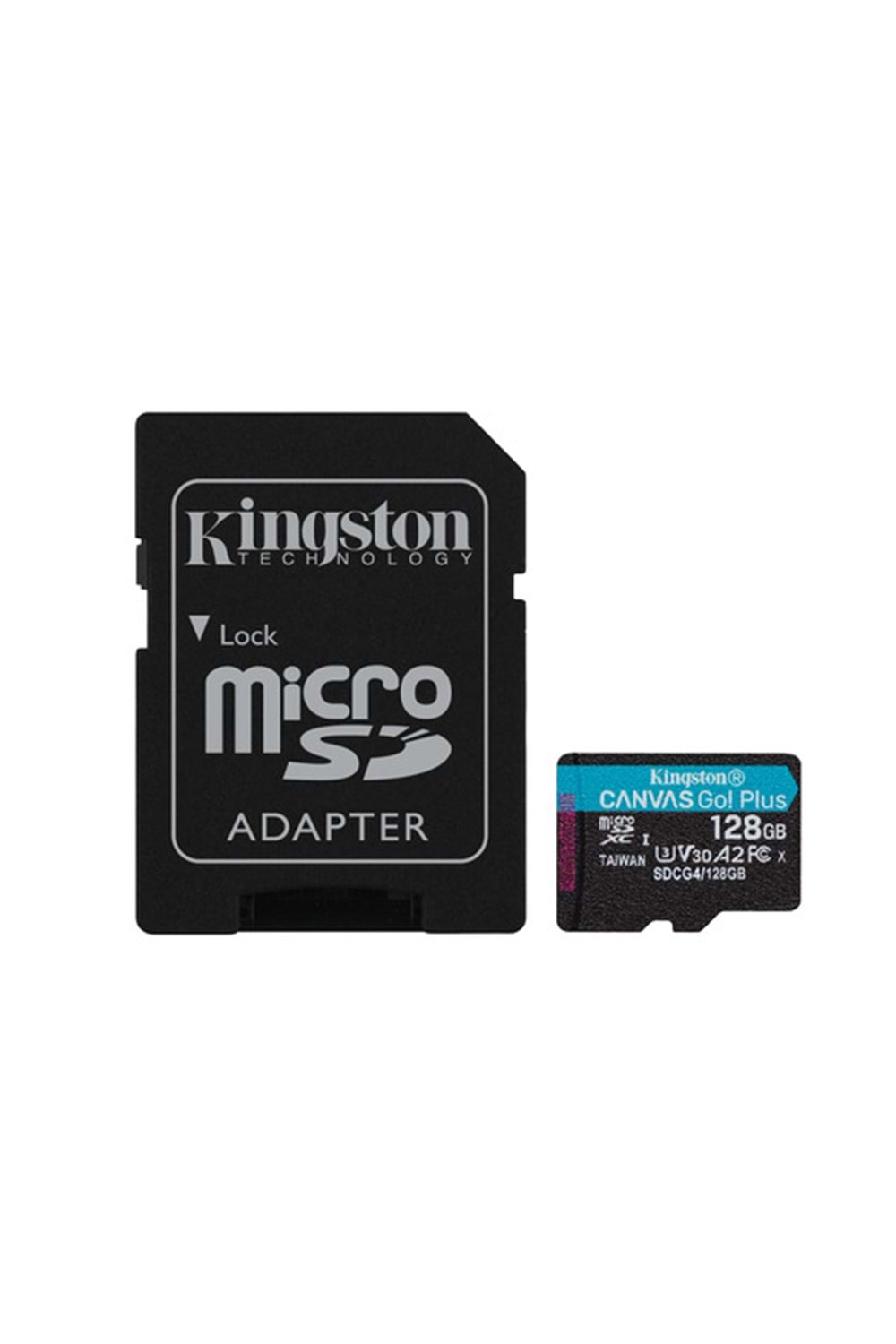 Kingston 128GB Canvas Go Plus microSD Gen4