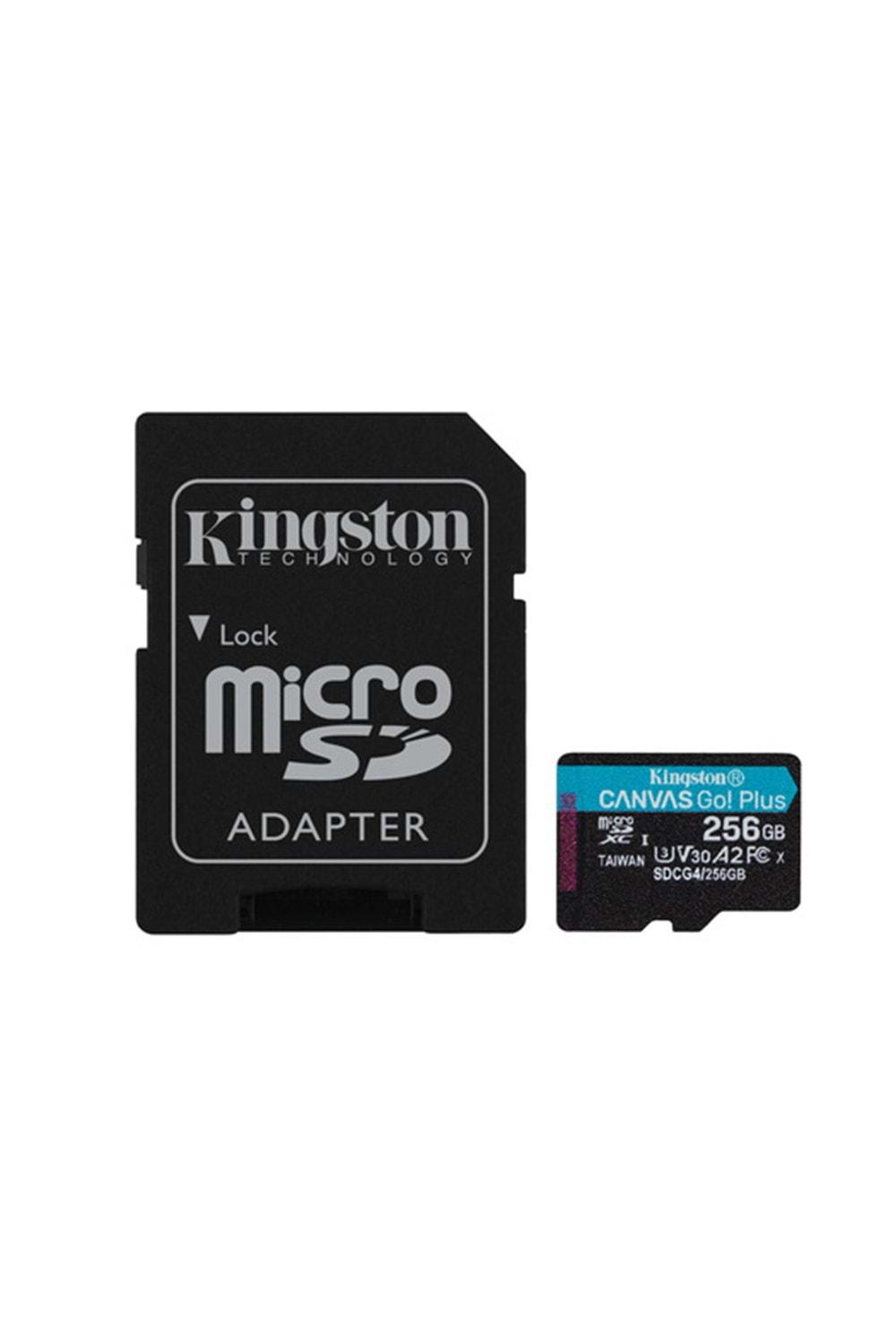 Kingston 256GB Canvas Go Plus microSD Gen4