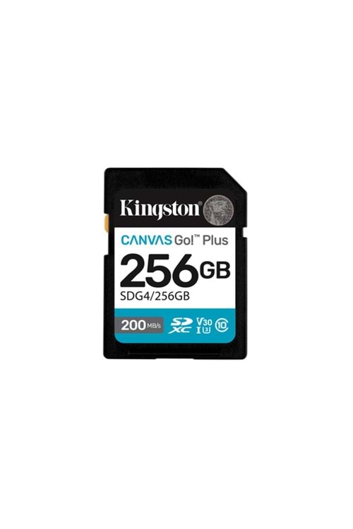 Kingston 256GB Canvas Go Plus SD Gen4
