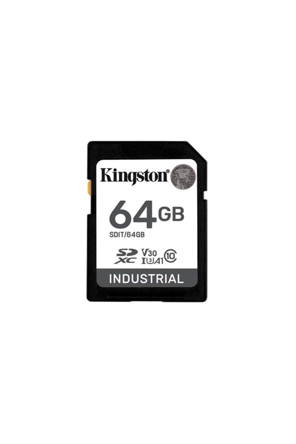 64GB SDHC Industrial -40C to 85C C10 UHS-I U3 V30 A1 pSLC
