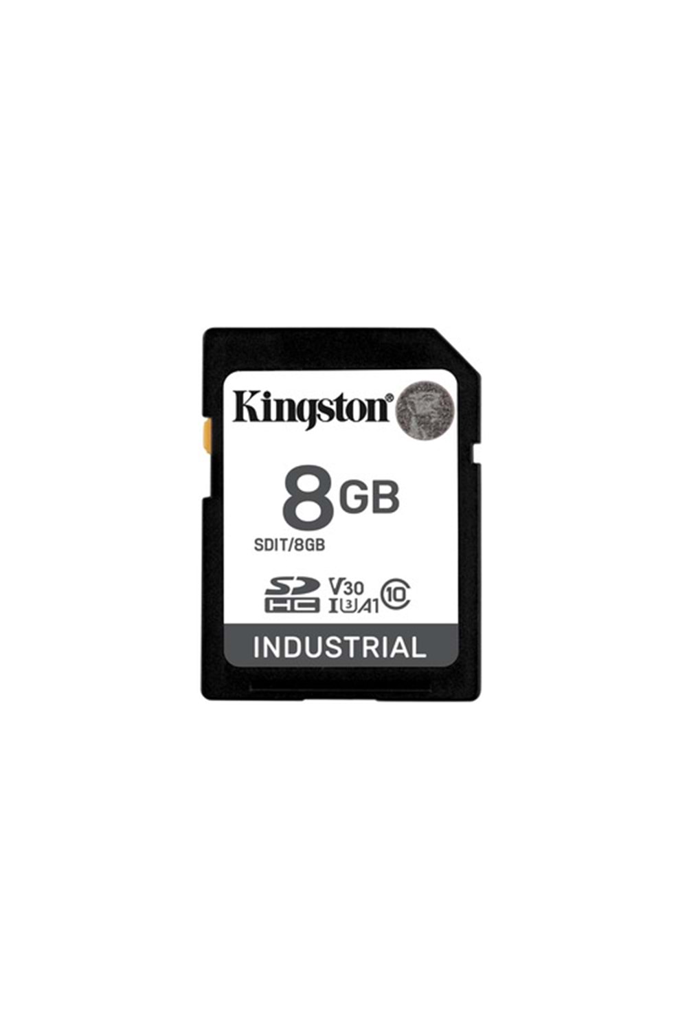 8GB SDHC Industrial -40C to 85C C10 UHS-I U3 V30 A1 pSLC
