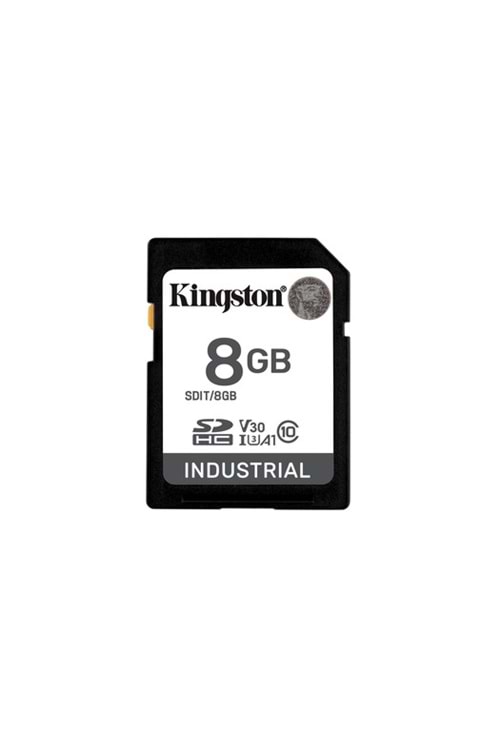 8GB SDHC Industrial -40C to 85C C10 UHS-I U3 V30 A1 pSLC