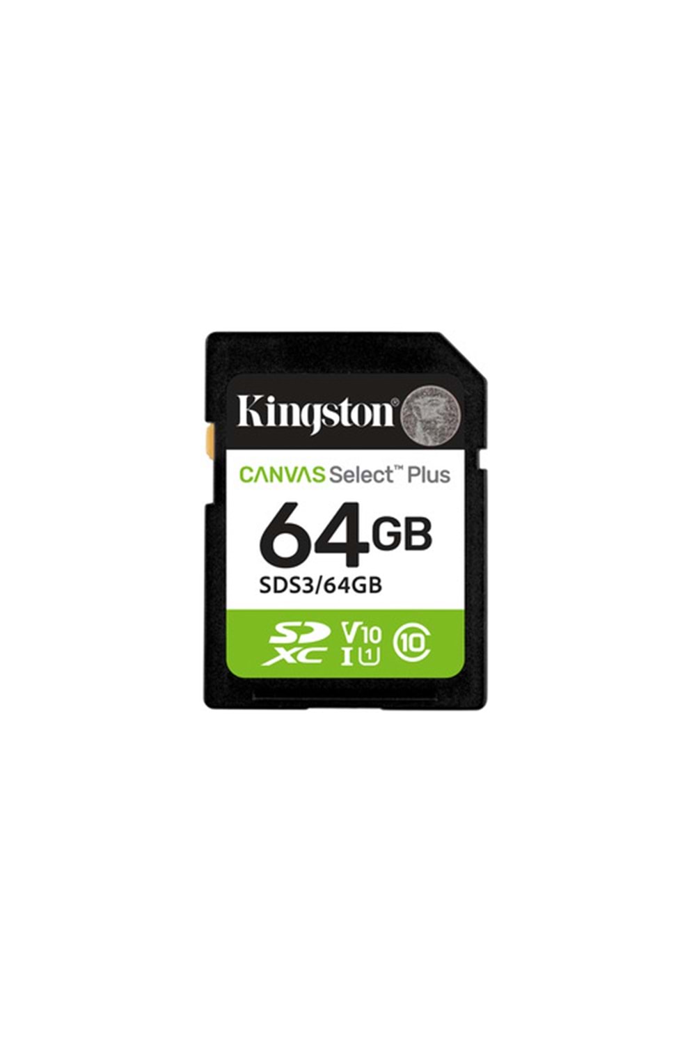 64GB SDXC Canvas Select Plus Gen3 100MB/s C10 UHS-I U1 V10
