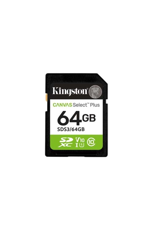 64GB SDXC Canvas Select Plus Gen3 100MB/s C10 UHS-I U1 V10