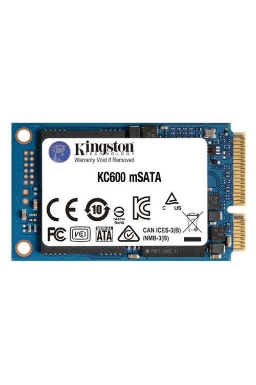 Kingston 1024G SSD KC600 SATA3 mSATA