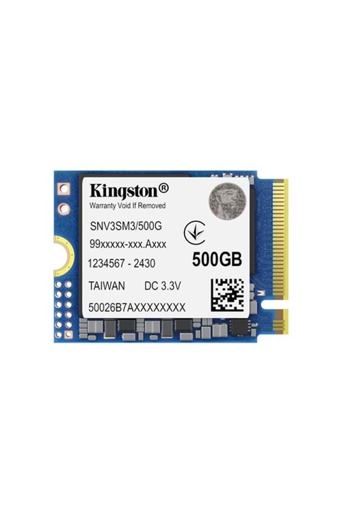 Kingston 500GB NV3 M.2 2230 PCIe 4.0 NVMe SSD